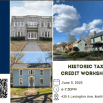 Learn About Historic Tax Credits with The City of Burlington Planning Department!